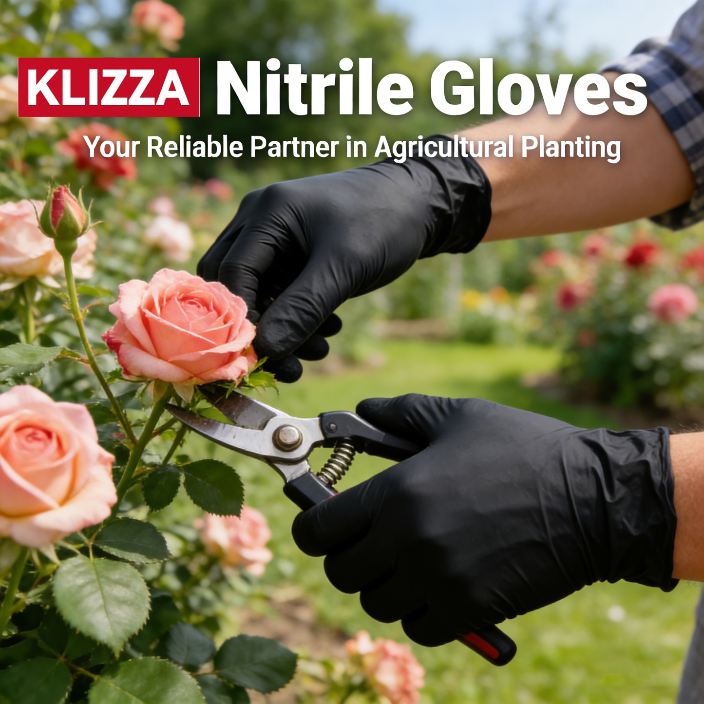 Black Nitrile Gloves - 1000 Count per Case, Latex/Powder Free