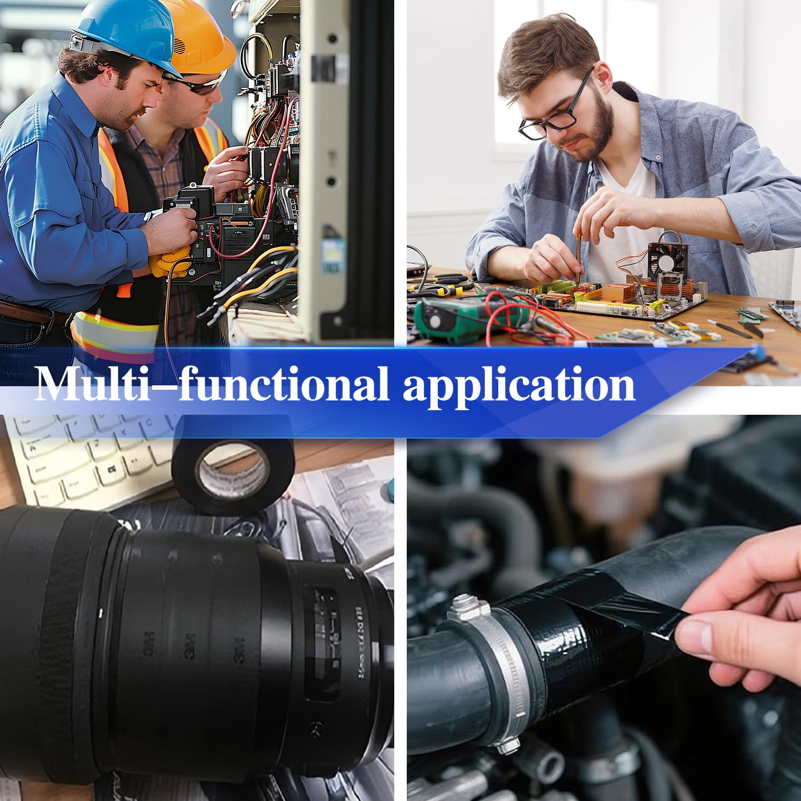 2" x 110 Yard x 2 Mil 36 Rolls Black Packing Tape-BESTONE®