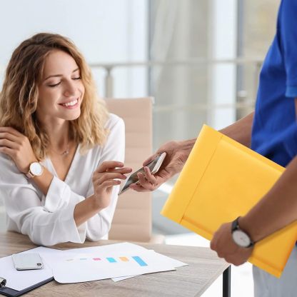 6" x 9" Kraft Bubble Mailers - 250 Pack Self-Sealing Padded Shipping Bags-BESTONE®