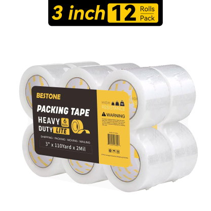 BESTONE®Tape 3inx110Yx2Mil Clear-usbestone
