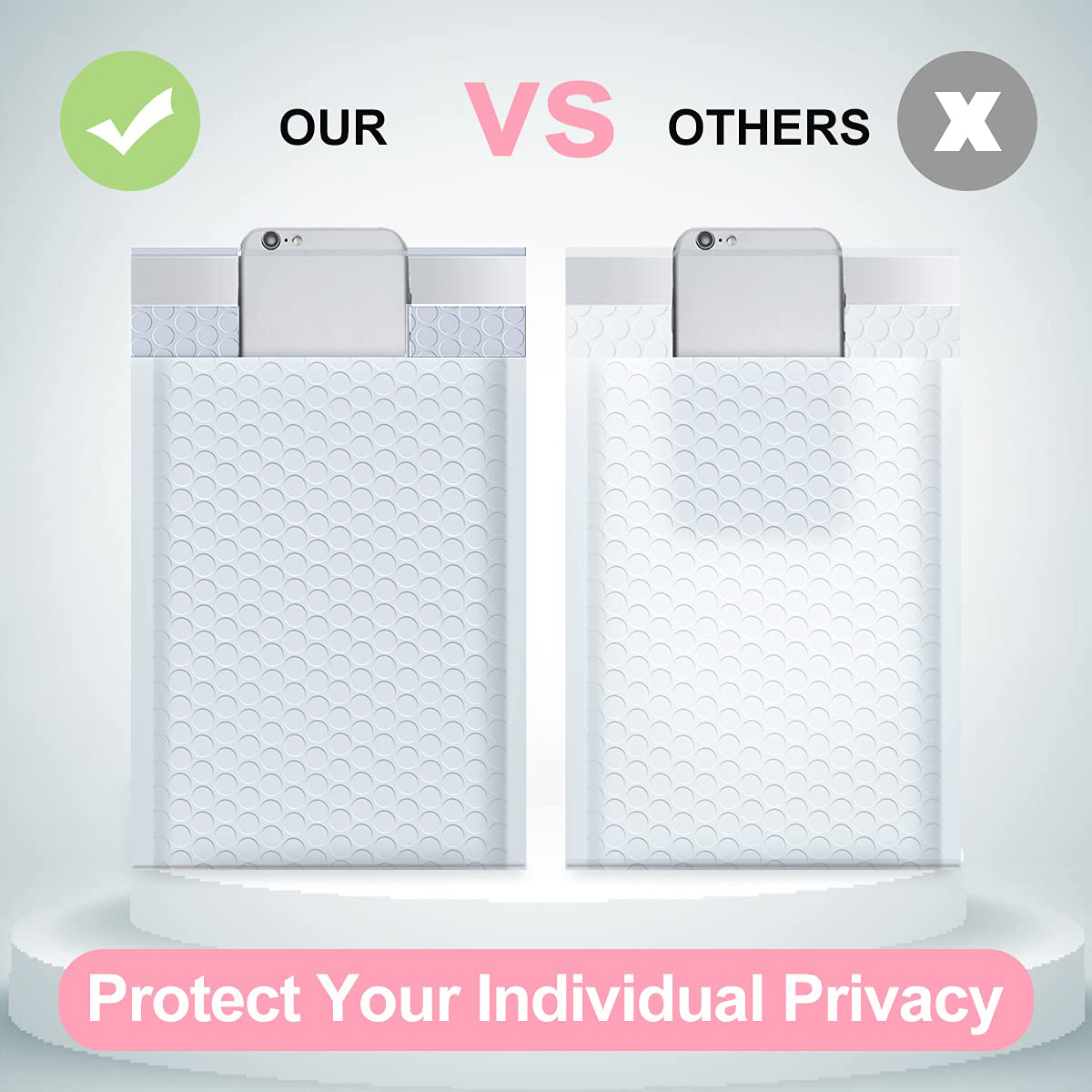 7.5" x 11" Bubble Mailers - 100 PCS Bulk Pack-BESTONE®