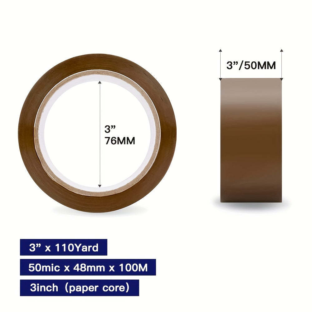 BESTONE®Tape 3"x110Yardx2Mil Brown-usbestone