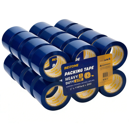 3" x 110 Yard x 2 Mil 24 Rolls Blue Packing Tape