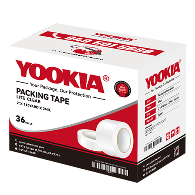 2" x 110 Yard x 2 Mil Clear Packing Tape-BESTONE®