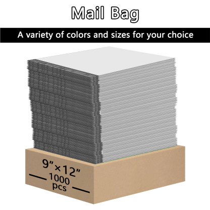 9" x 12" Poly Mailers - 1000 PCS Bulk Pack - Self-Sealing Shipping Envelopes
