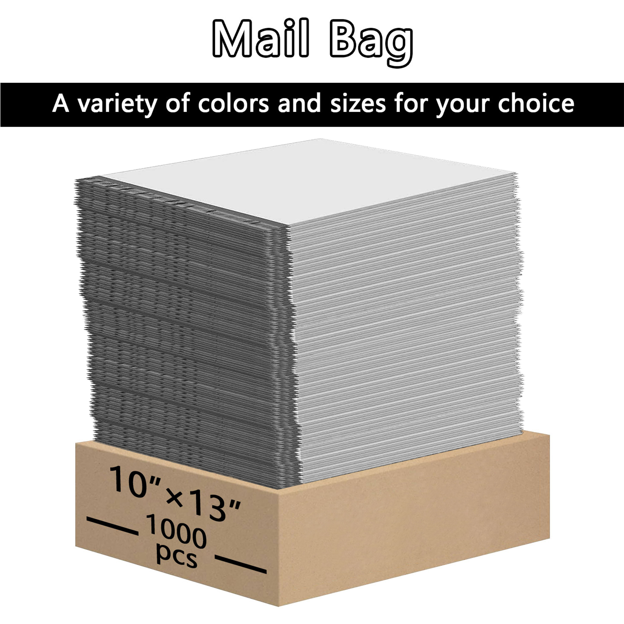 BESTONE® 10" x 13" Poly Mailers - 1000 PCS Bulk Pack - Self-Sealing Shipping Envelopes-BESTONE®