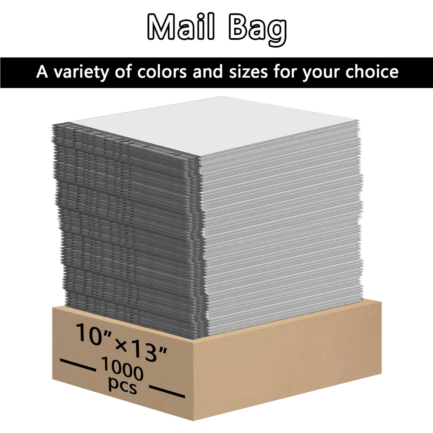 BESTONE® 10" x 13" Poly Mailers - 1000 PCS Bulk Pack - Self-Sealing Shipping Envelopes-BESTONE®