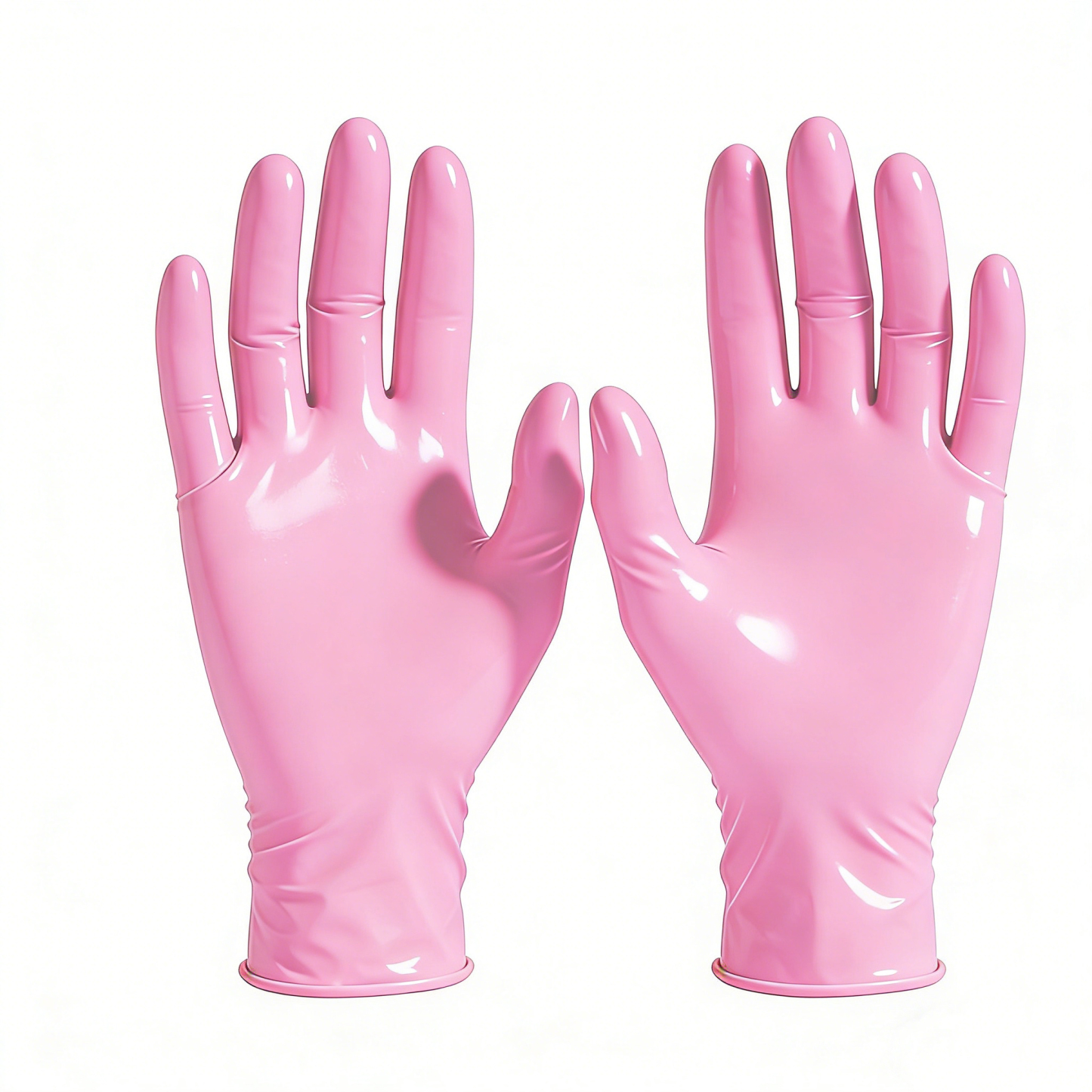 1000 Total Pink Nitrile Gloves - Food Safe Disposable Gloves-BESTONE®