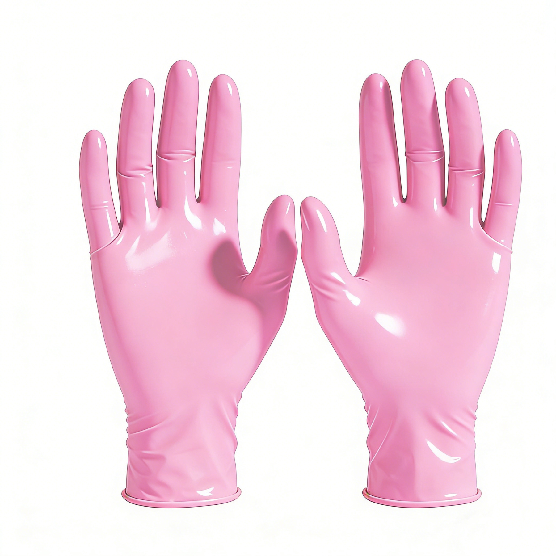 1000 Total Pink Nitrile Gloves - Food Safe Disposable Gloves-BESTONE®