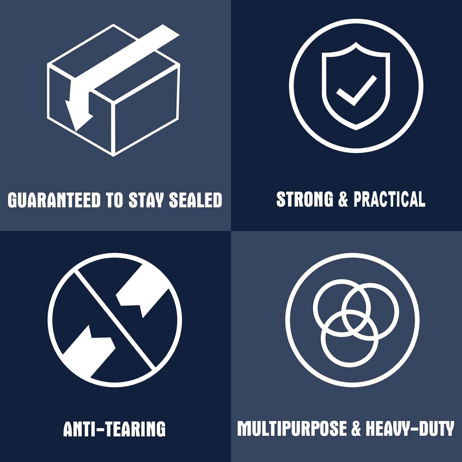 3" x 110 Yard x 2 Mil 24 Rolls Clear Packing Tape-BESTONE®