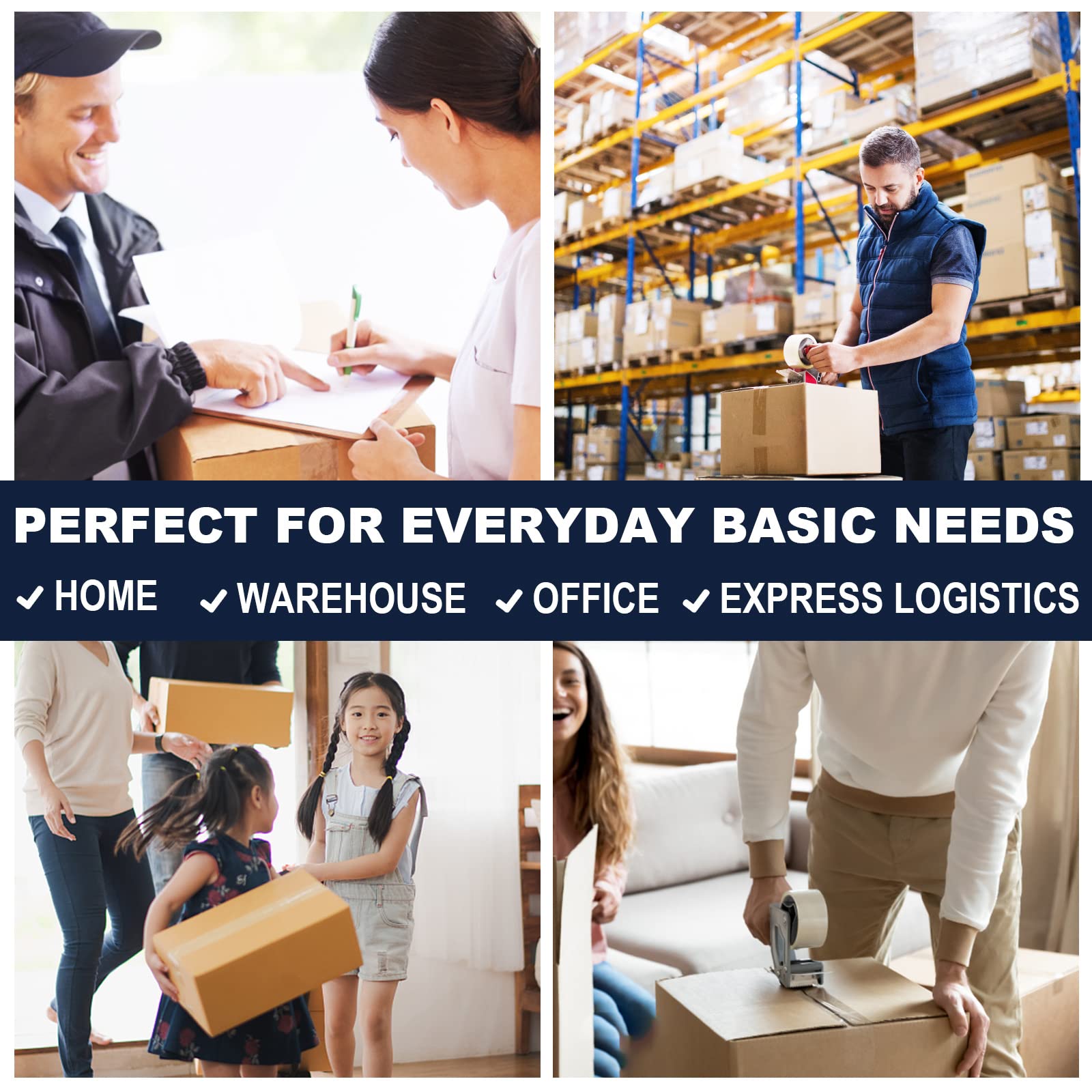 3" x 110 Yard x 2 Mil 24 Rolls Clear Packing Tape-BESTONE®