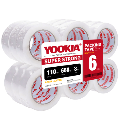 3" x 110 Yard x 2 Mil 24 Rolls Clear Packing Tape-BESTONE®