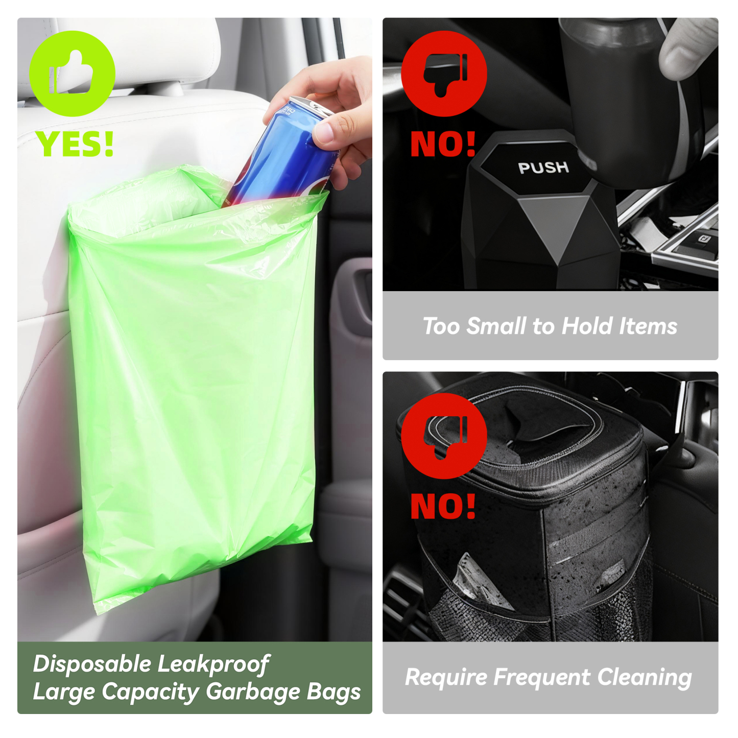 6" x 9" Poly Mailers - 1000 PCS Bulk Pack - Self-Sealing Shipping Envelopes