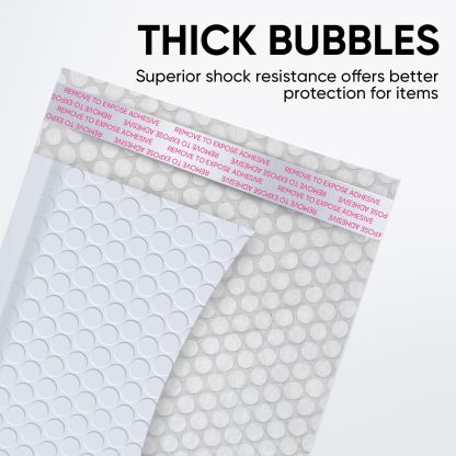 4" x 7" Bubble Mailers - 500 PCS Bulk Pack - Self-Sealing Padded Envelopes-BESTONE®