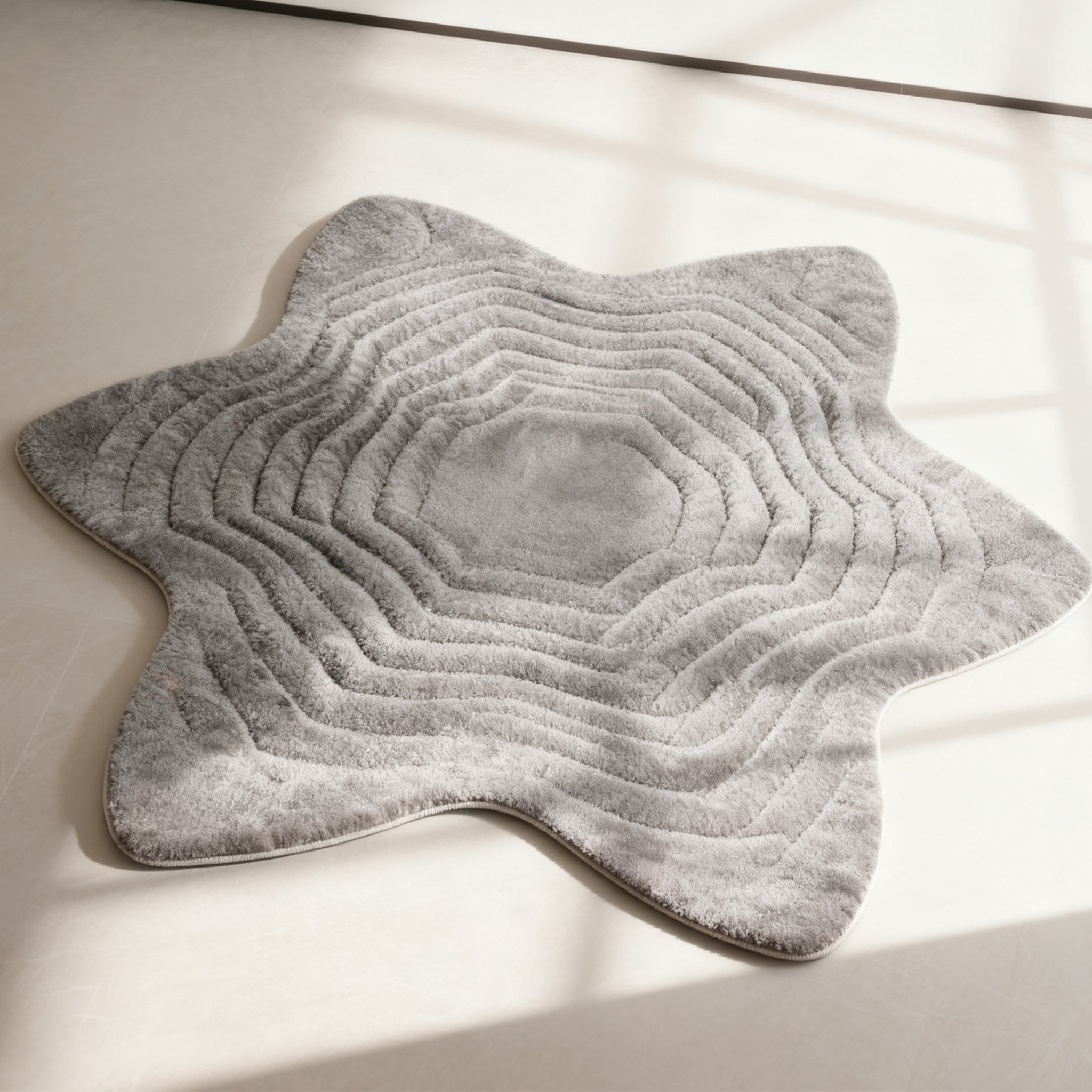 Szirmokkal díszített bársonyszőnyeg