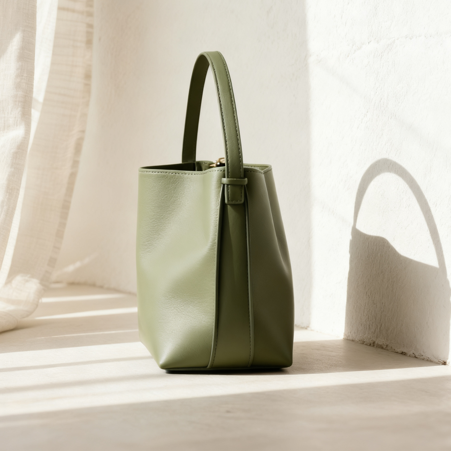 Klasszikus bőr kézi táska