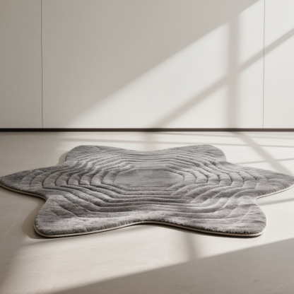 Szirmokkal díszített bársonyszőnyeg