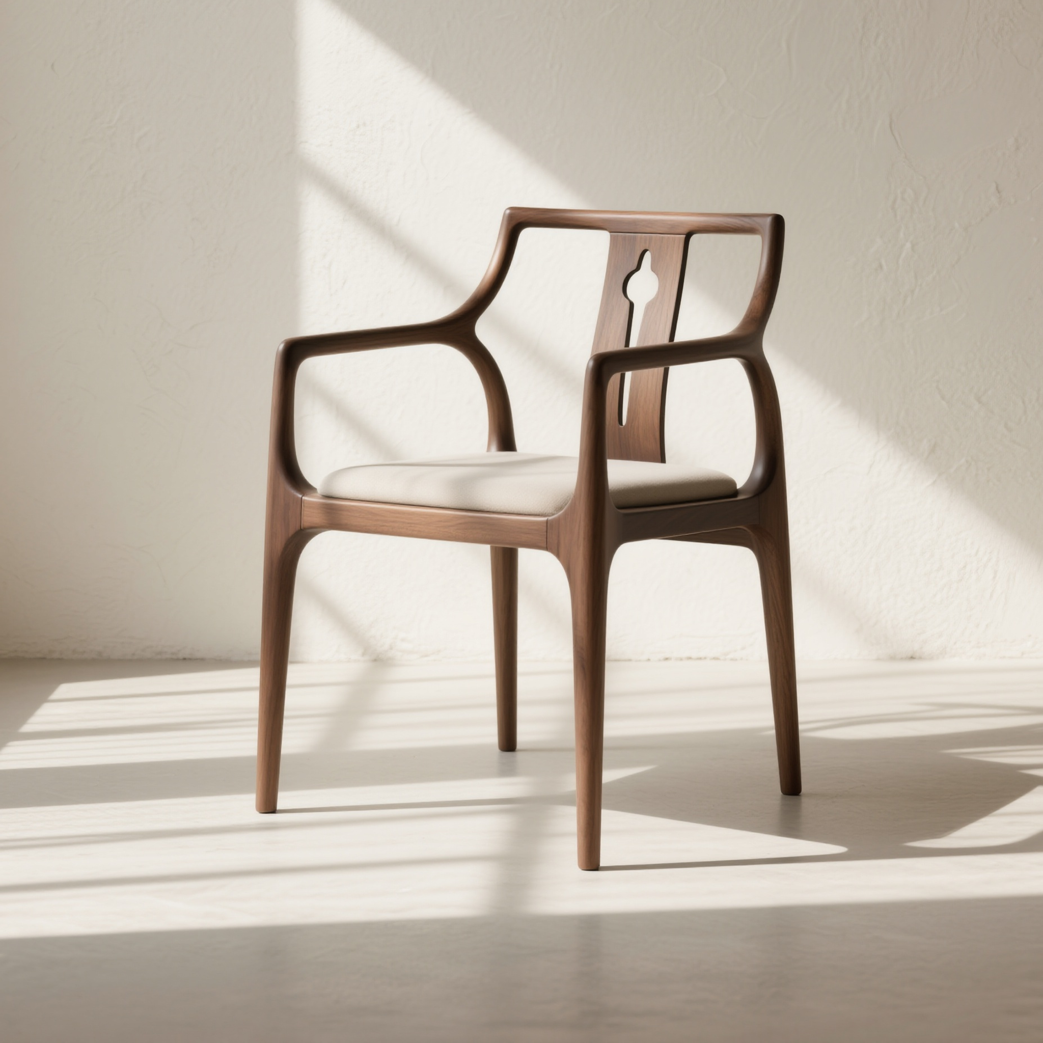  Diófából készült karosszék