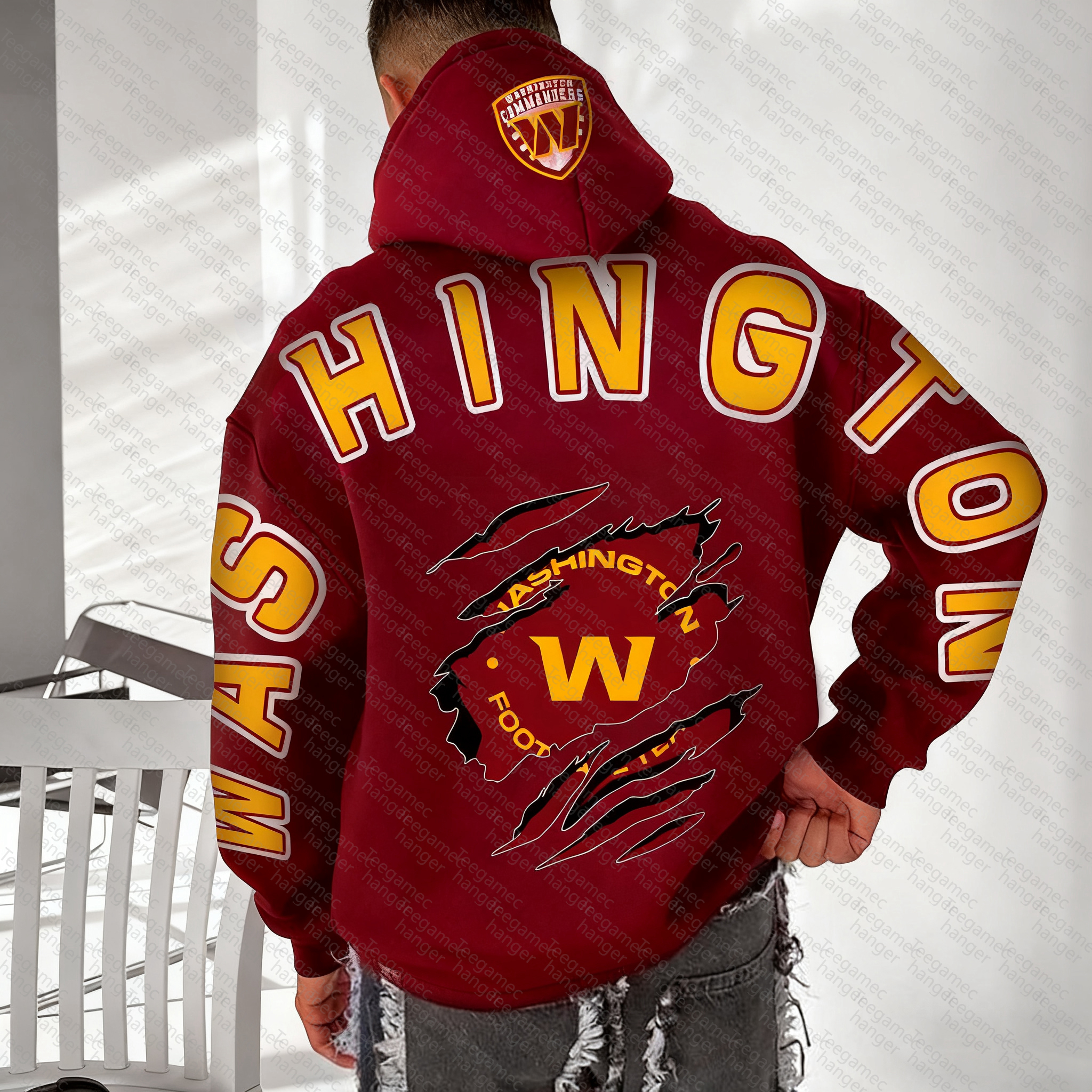 Unisex Graphic Streetwear Vintage Plush Hoodie