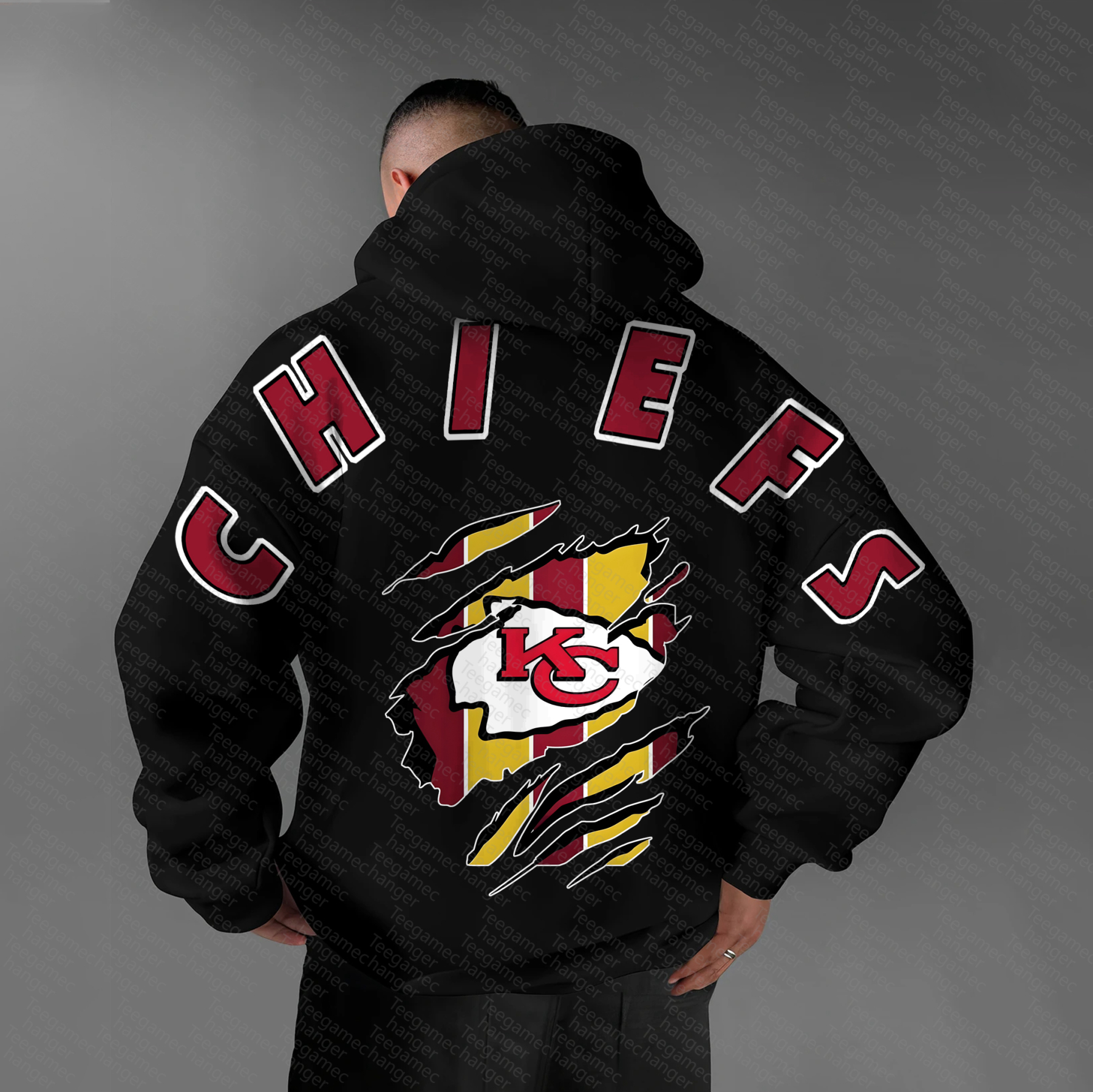 Unisex "NFL" Graphic Streetwear Vintage Plush Hoodie