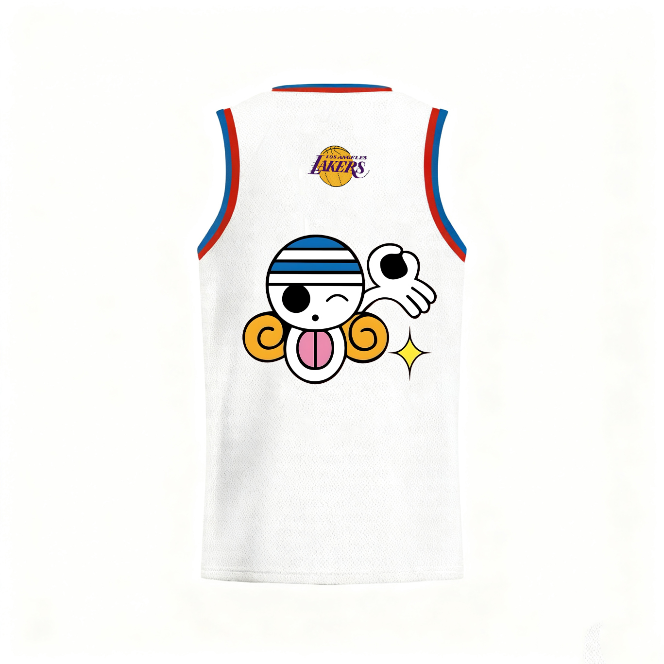 Unisex Vintage Basketball uniform丨 Lakers X One Piece 