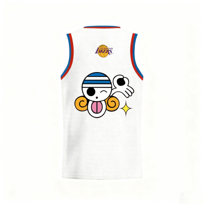 Unisex Vintage Basketball uniform丨 Lakers X One Piece 