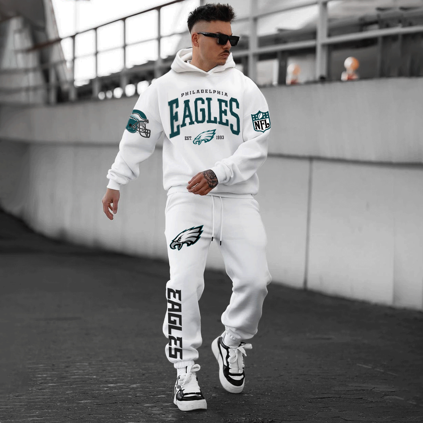 Unnisex American Football Casual Hoodie Suit