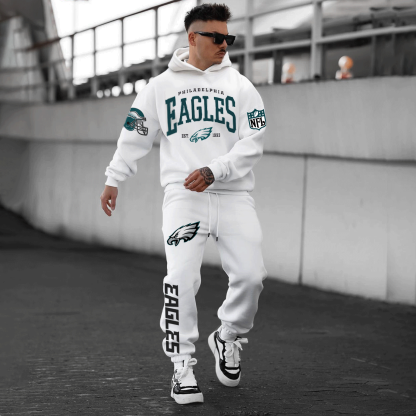 Unnisex American Football Casual Hoodie Suit