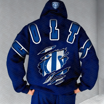 Unisex Graphic Streetwear Vintage Plush Hoodie