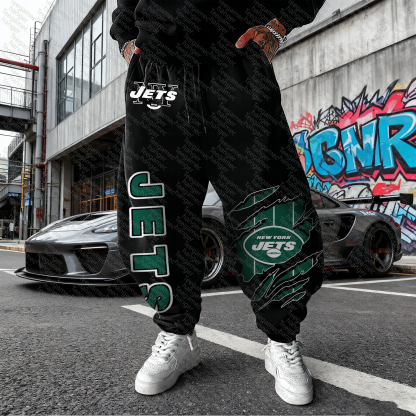 Unisex  Casual  Streetwear Pants "New York Jets"