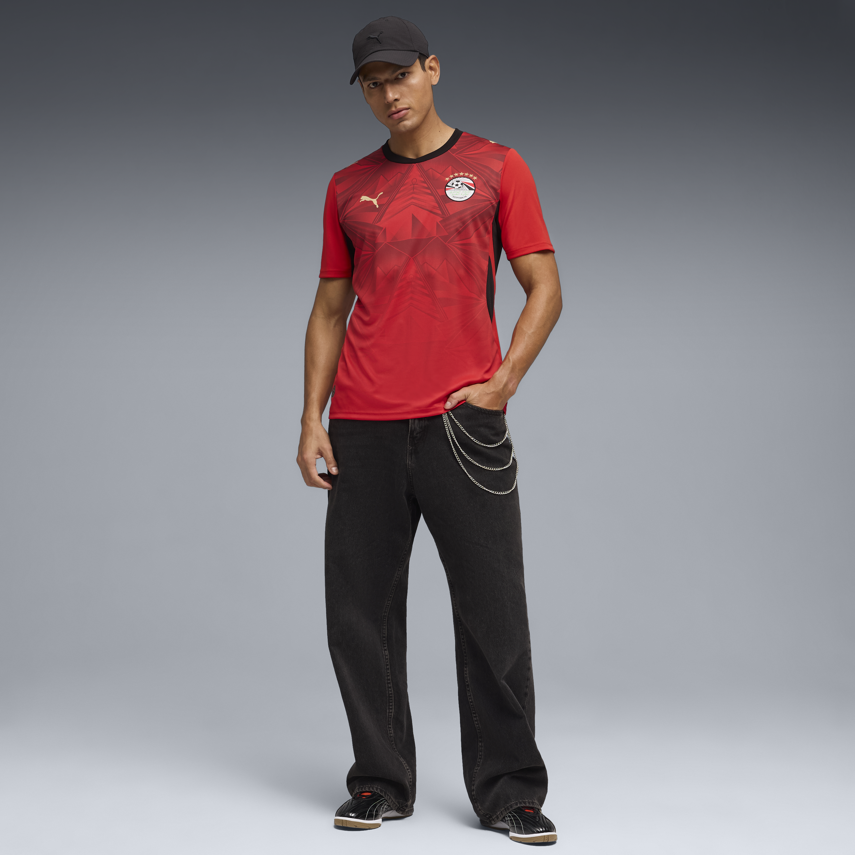 Egypt Adult World Cup 2026 Home Replica Jersey