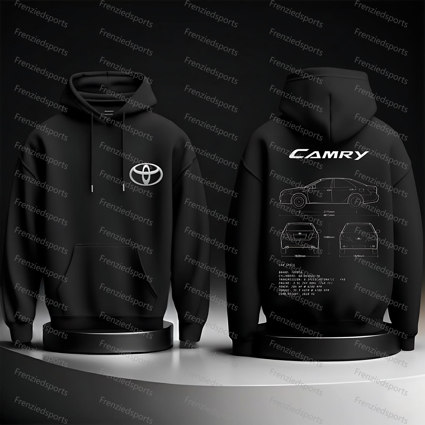 Unisex "F1" Graphic Streetwear Vintage Plush Hoodie