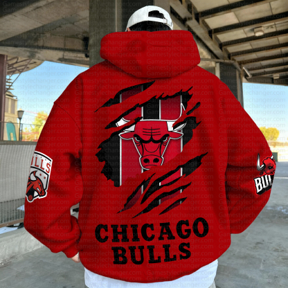 Unisex Graphic Streetwear Vintage Plush Hoodie