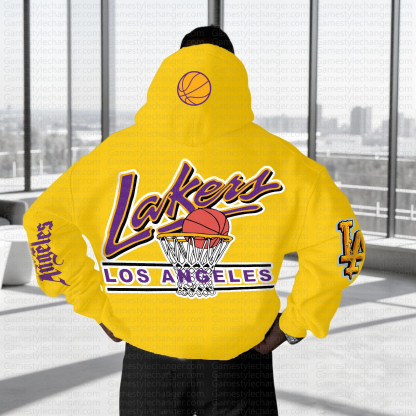 Unisex Graphic Streetwear Vintage Plush Hoodie