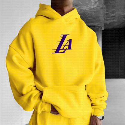 Unisex Graphic Streetwear Vintage Plush Hoodie