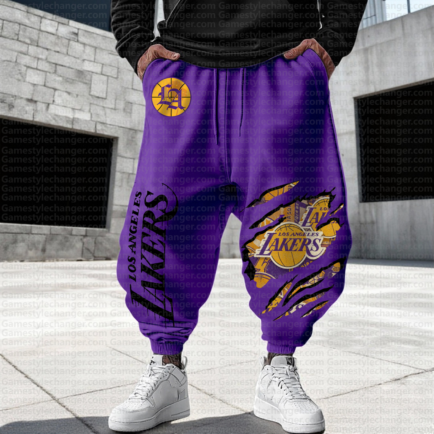 Unisex "NBA" Casual Anime Streetwear Pants