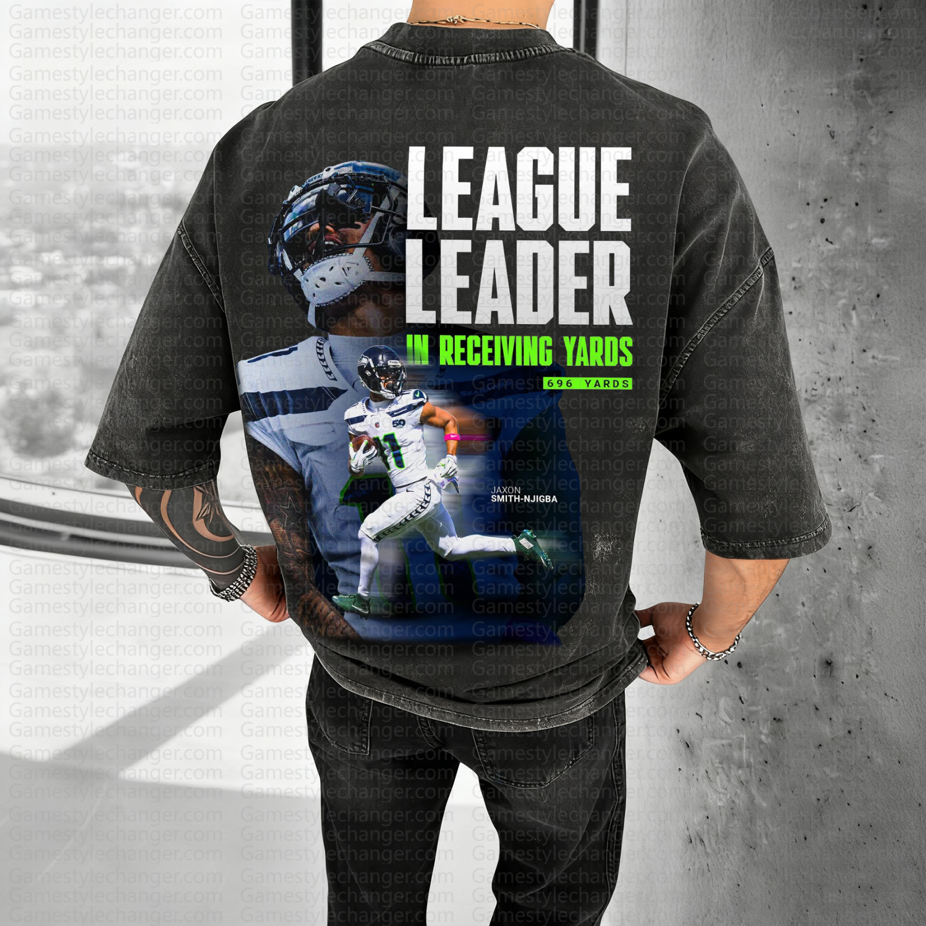 Unisex Anime Style Vintage Washed T-Shirt | NFL