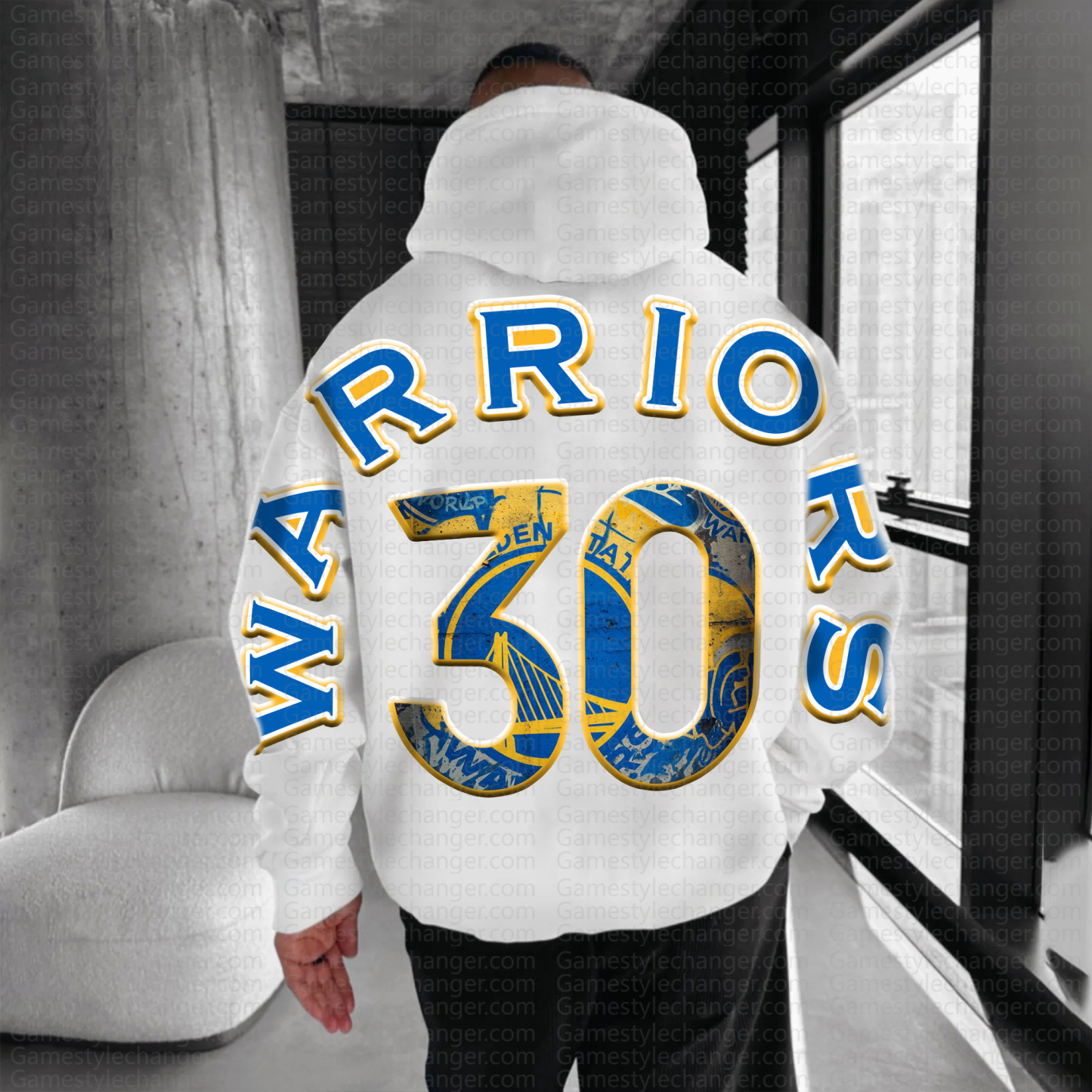 Unisex "NBA" Graphic Streetwear Vintage Plush Hoodie