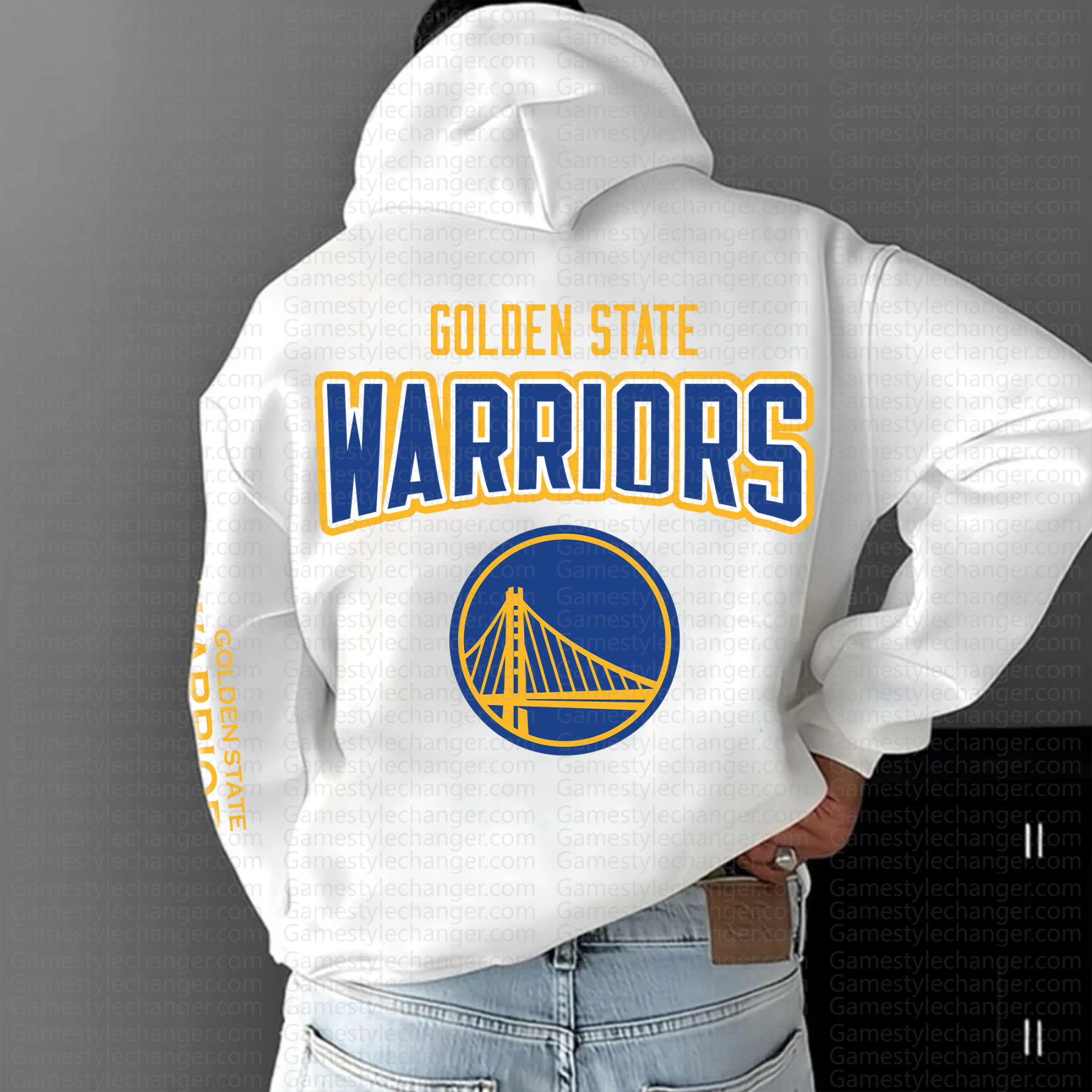 Unisex "NBA" Graphic Streetwear Vintage Plush Hoodie