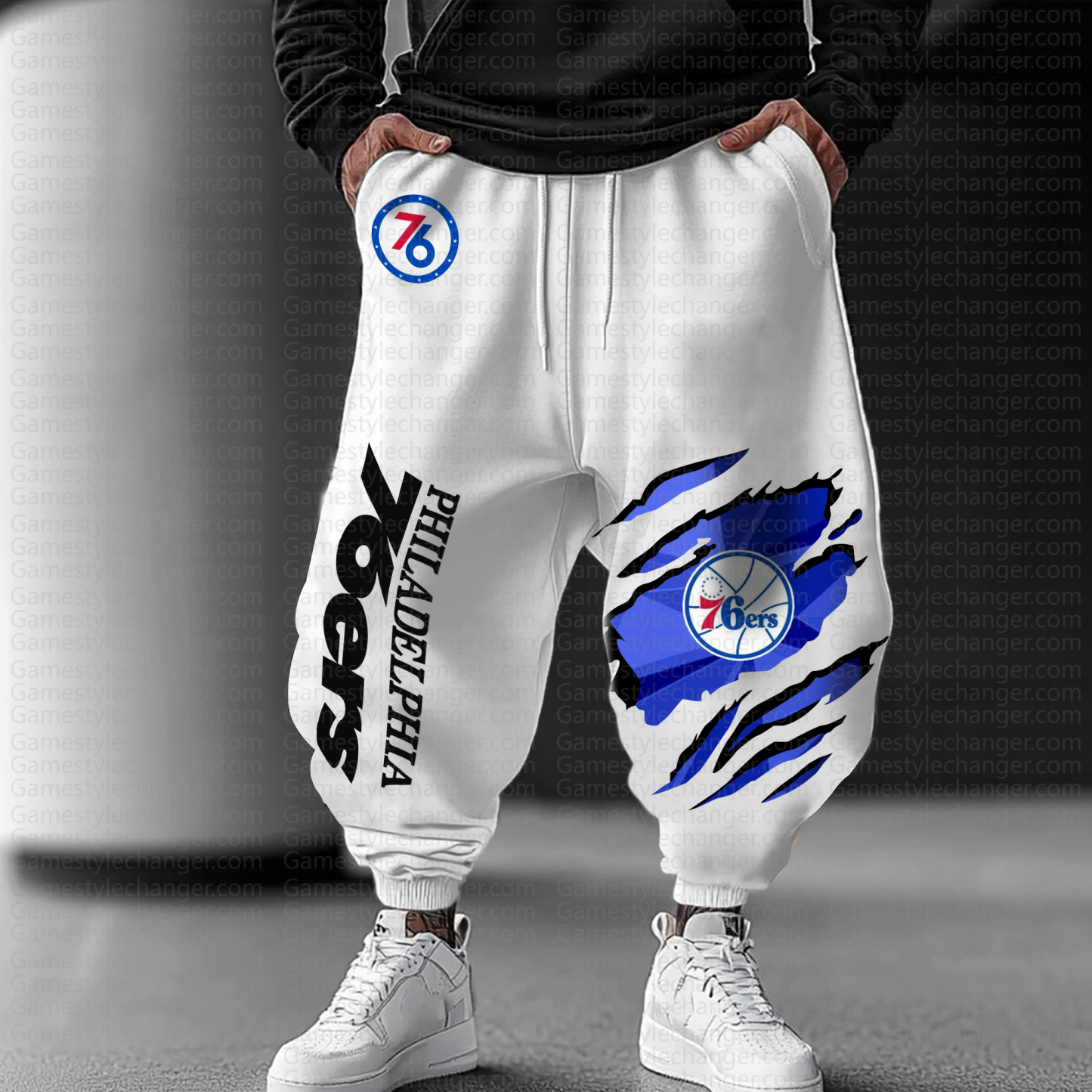 Unisex  Casual  Streetwear Pants