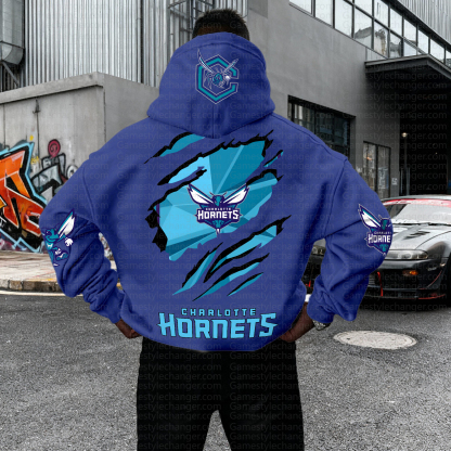 Unisex Graphic Streetwear Vintage Plush Hoodie