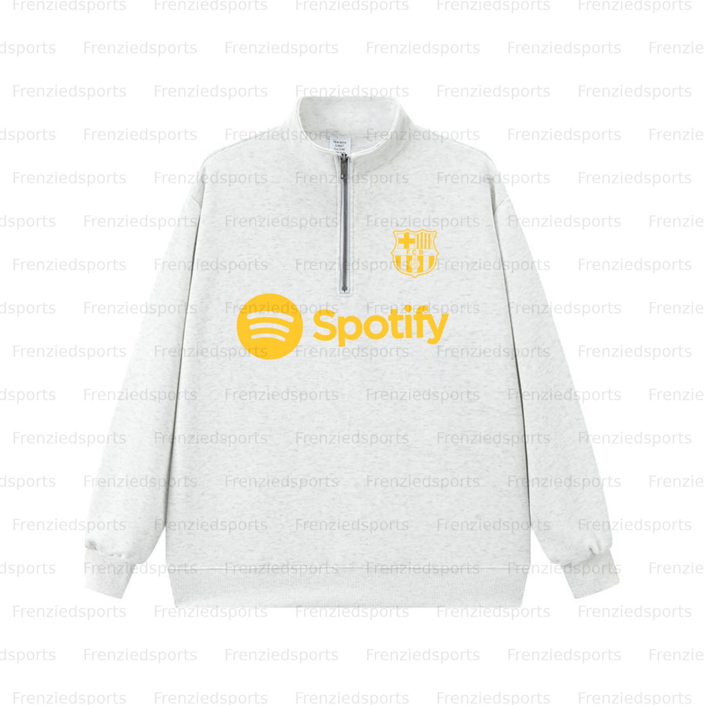 Unisex "UEFA " Graphic Streetwear Vintage  Zip-up Sweatshirt