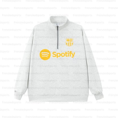 Unisex "UEFA " Graphic Streetwear Vintage  Zip-up Sweatshirt