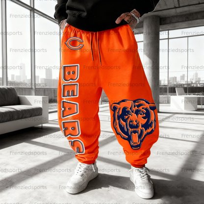 Unisex  “Chicago Bears” Casual Anime Streetwear Pant