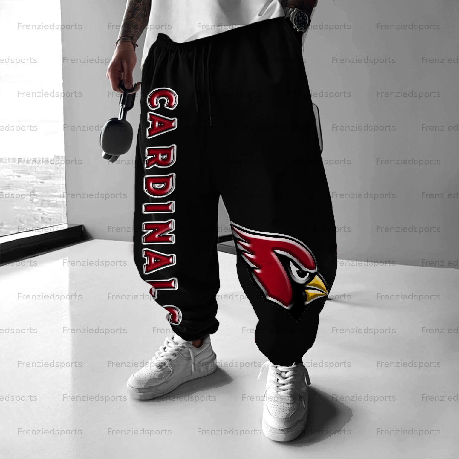 Unisex "Arizona Cardinals" Graphic Streetwear Vintage Plush Hoodie