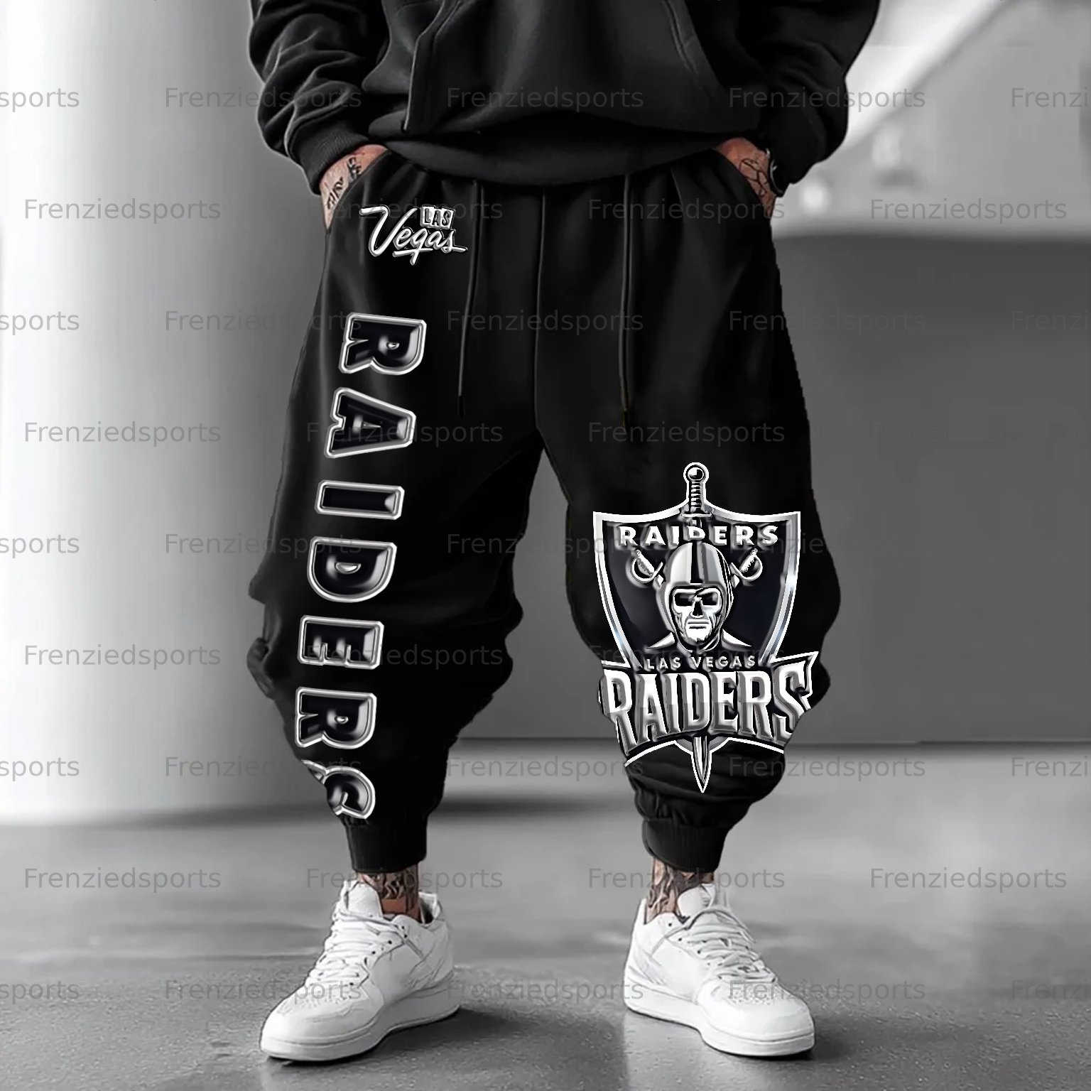 Unisex  “Las Vegas Raiders” Casual Anime Streetwear Pant