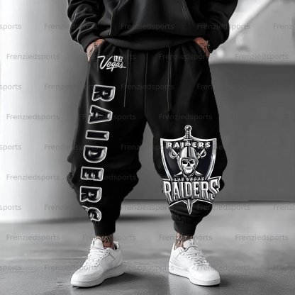 Unisex  “Las Vegas Raiders” Casual Anime Streetwear Pant