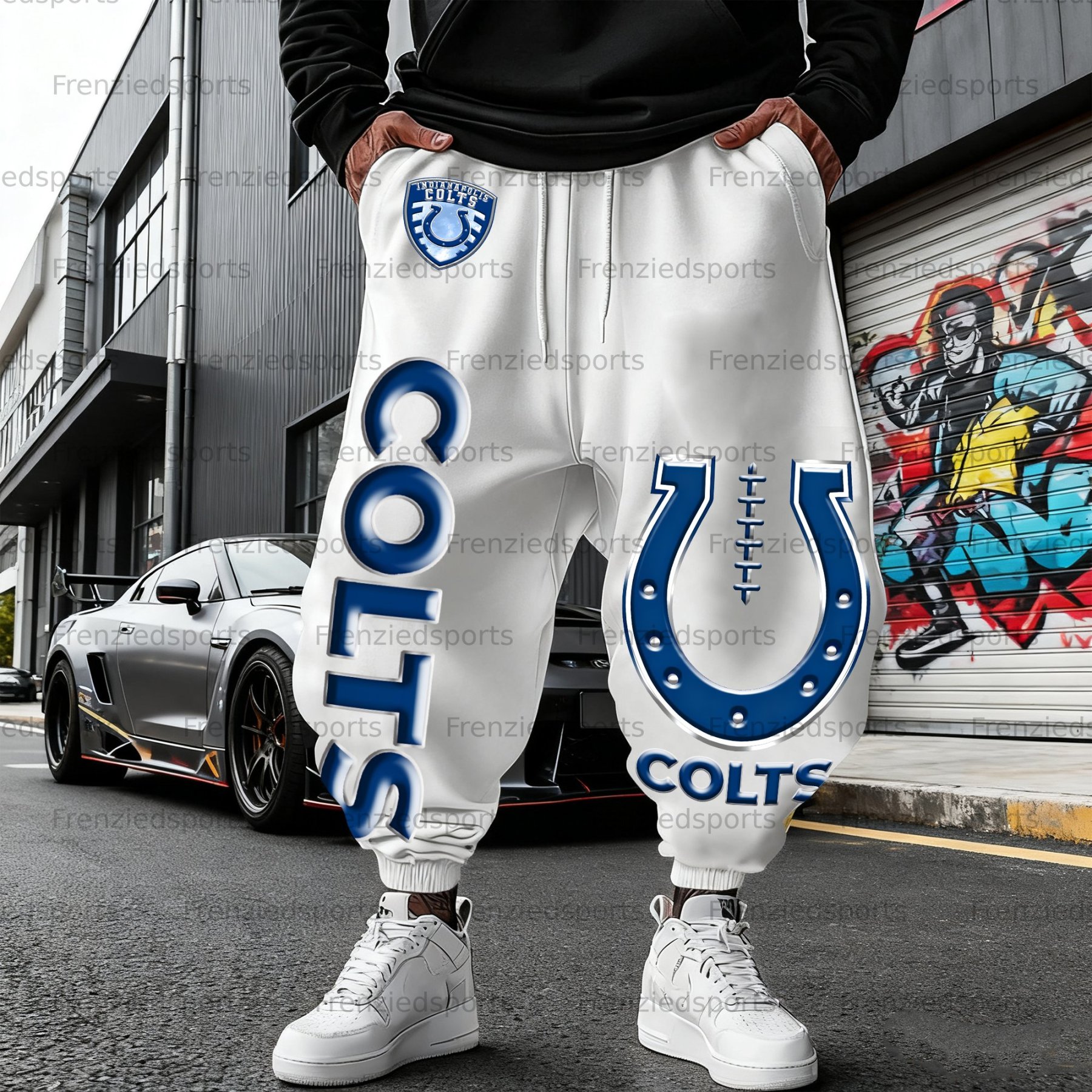 Unisex “Indianapolis Colts” Casual Anime Streetwear Pant