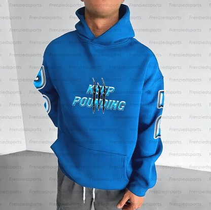 Unisex "Carolina Panthers" Graphic Streetwear Vintage Plush Hoodie