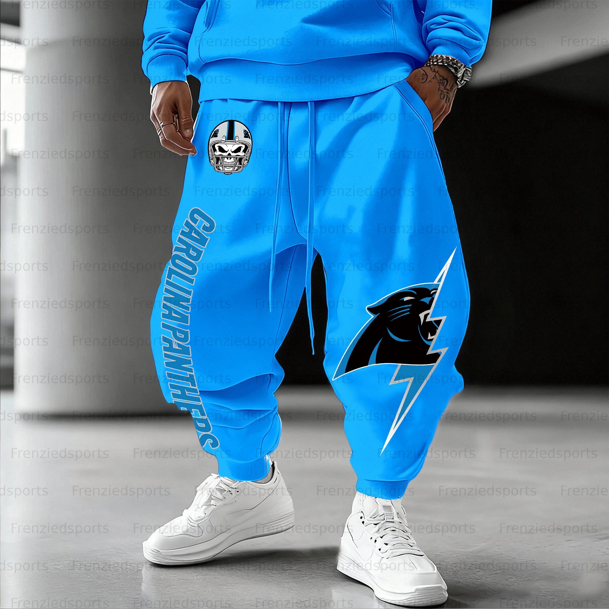 Unisex  “Carolina Panthers“ Casual Anime Streetwear Pant